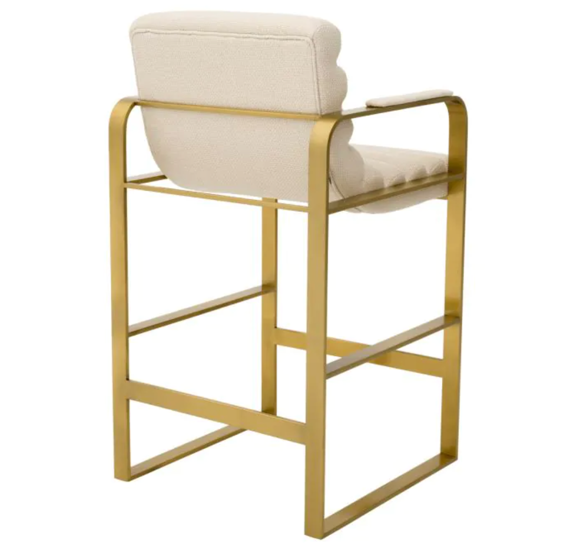 OLSEN COUNTER STOOL in Scalea Sand - Pair of 2 image 4