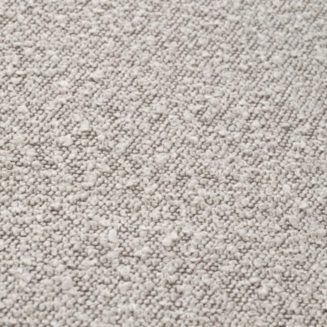 PERCY DINING CHAIR in Bouclé grey | black finish image 3