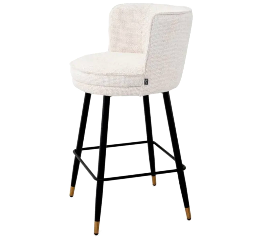 GRENADA COUNTER STOOL in Lyssa Off-White (Pair of 2) image 2