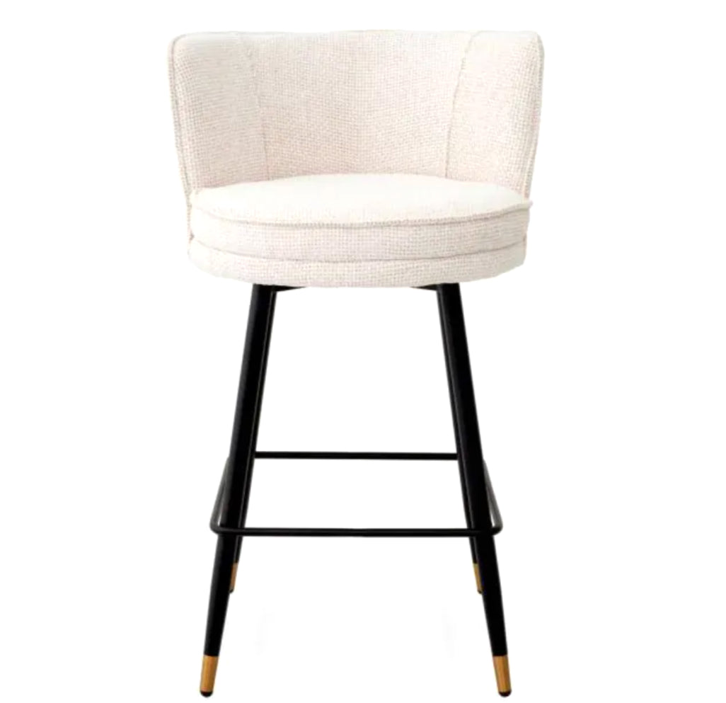 GRENADA COUNTER STOOL in Lyssa Off-White (Pair of 2) image 1