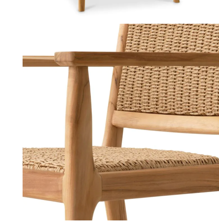 Pivetti Outdoor Dining Chair with arm (Pair of 2)