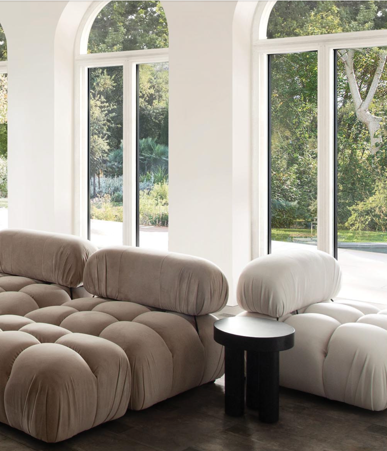 BELLINI SOFA - 3 PIECE MINK(Reproduction) image 3