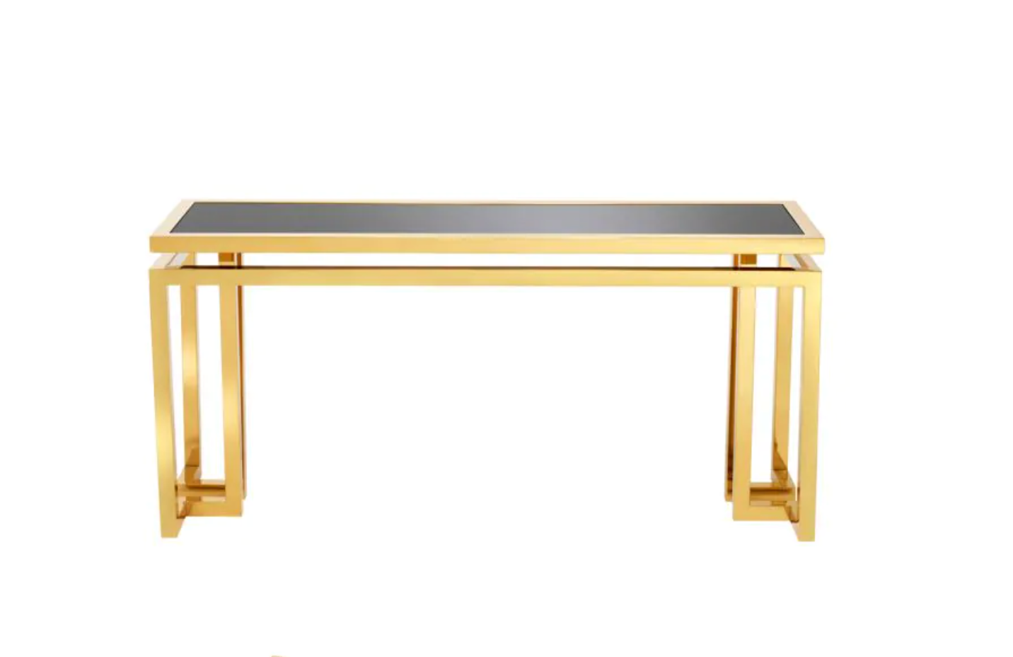 PALMER CONSOLE TABLE in Gold image 2