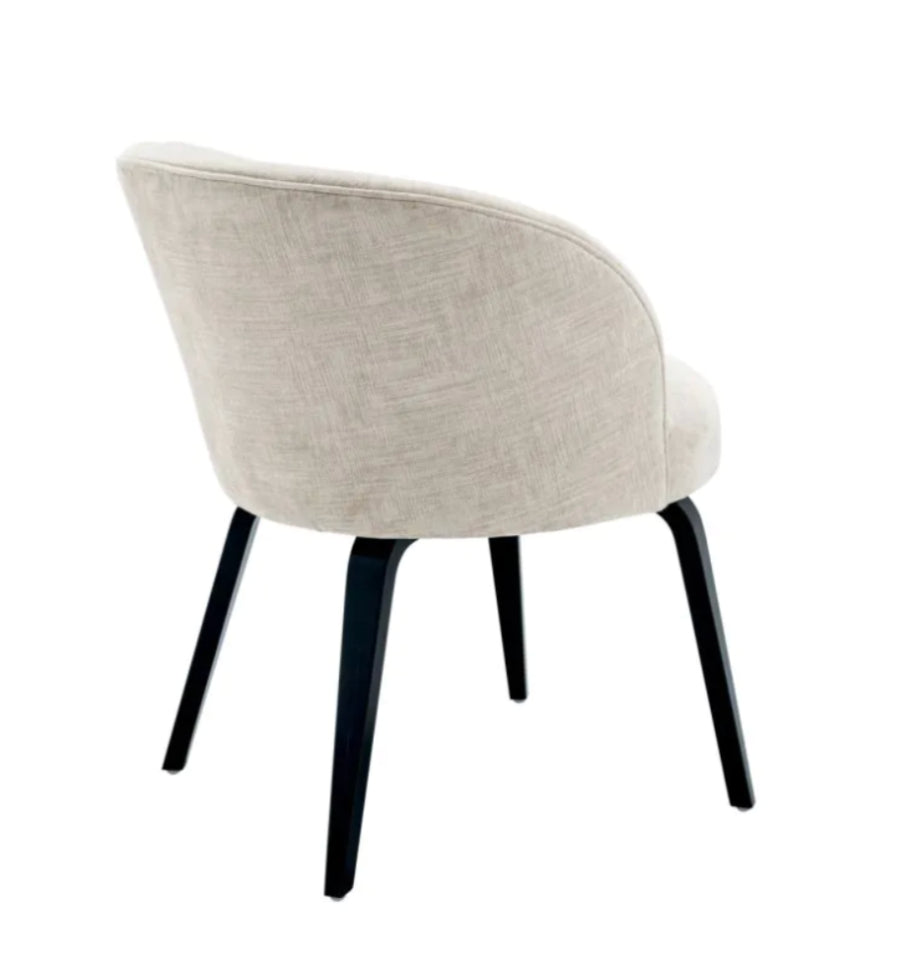 VICHY DINING CHAIR in Beige - Pair of 2 image 3