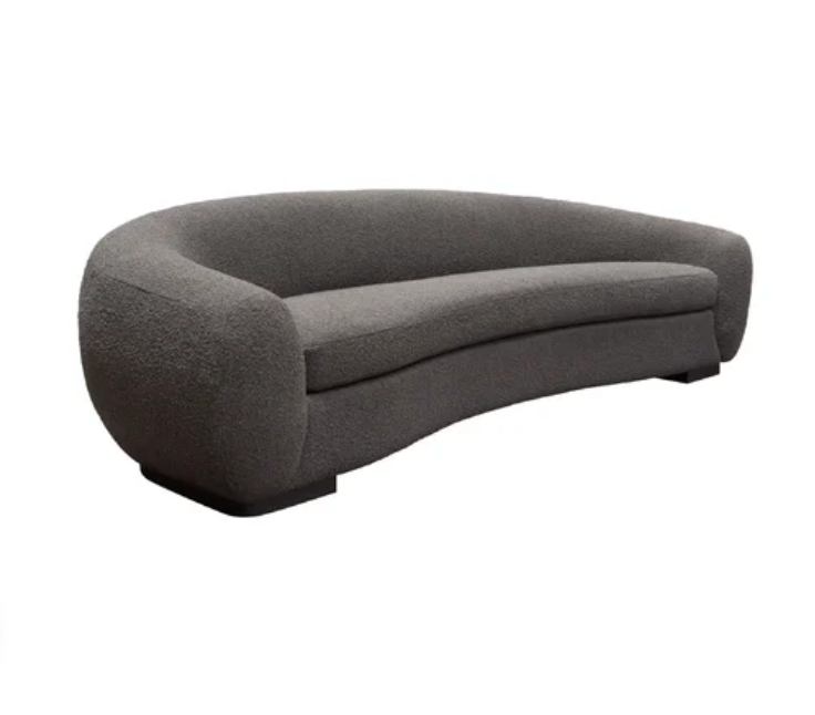 PASCAL SOFA in Charcoal Bouclé image 10