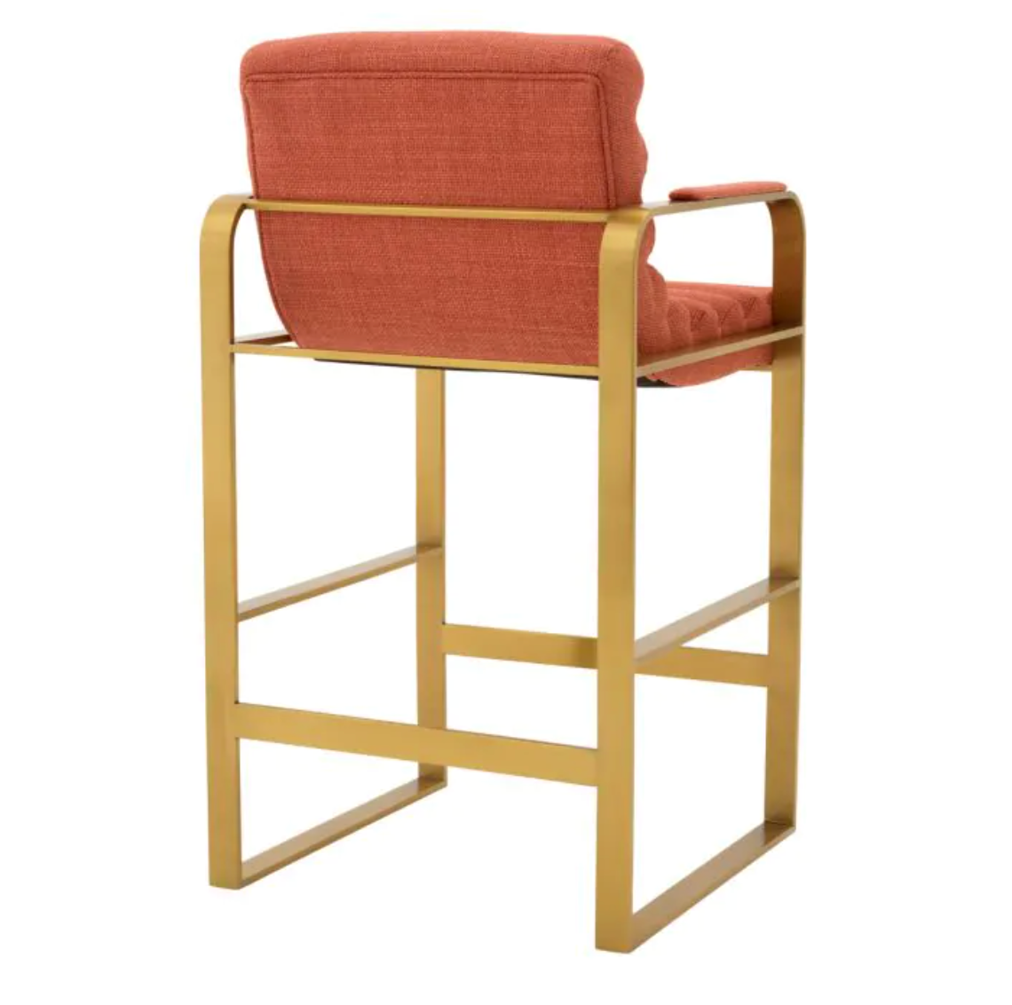 OLSEN COUNTER STOOL in Scalea Orange - Pair of 2 image 7