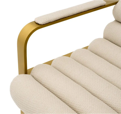 OLSEN MODERN BAR STOOL in Scalea Sand |- Pair of 2 image 3