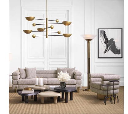 MAGUIRE SWIVEL CHAIR in Mademoiselle Beige image 3