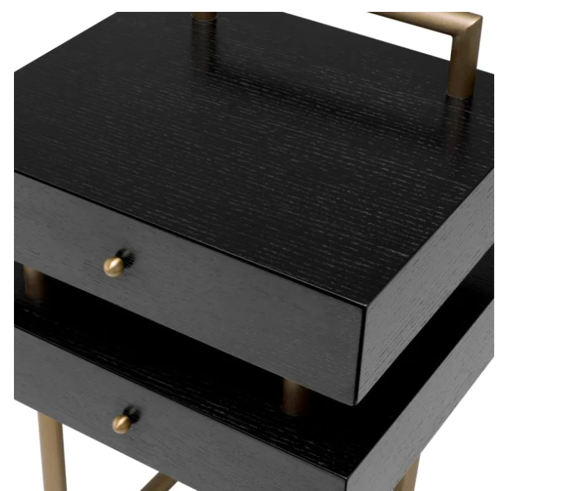 BEDINI NIGHTSTAND in Brown Oak image 3