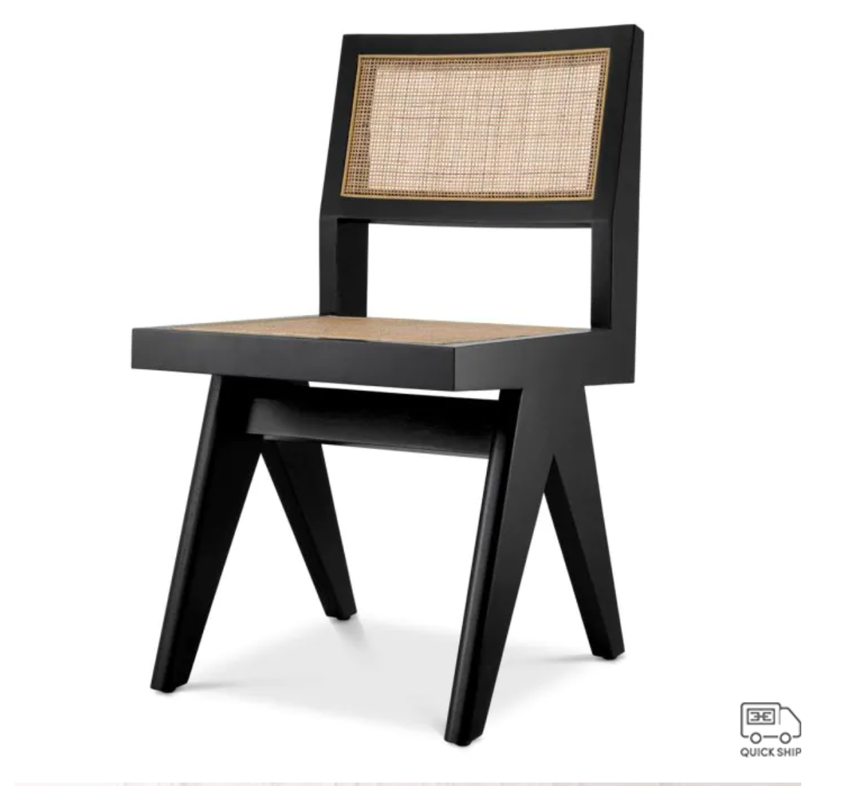 NICLAS DINING CHAIR in Classic Black image 2