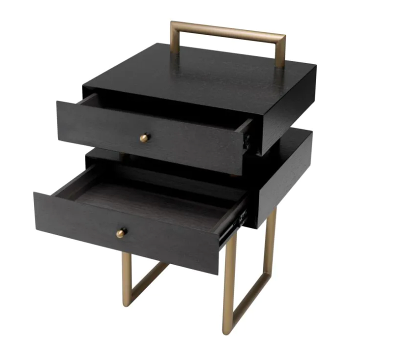 BEDINI NIGHTSTAND in Brown Oak image 1