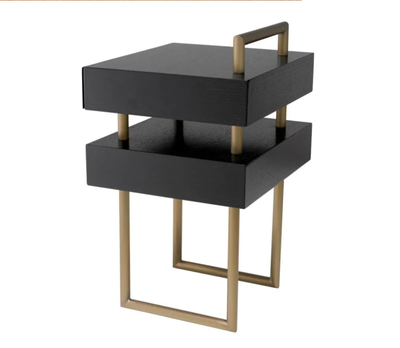 BEDINI NIGHTSTAND in Brown Oak image 4