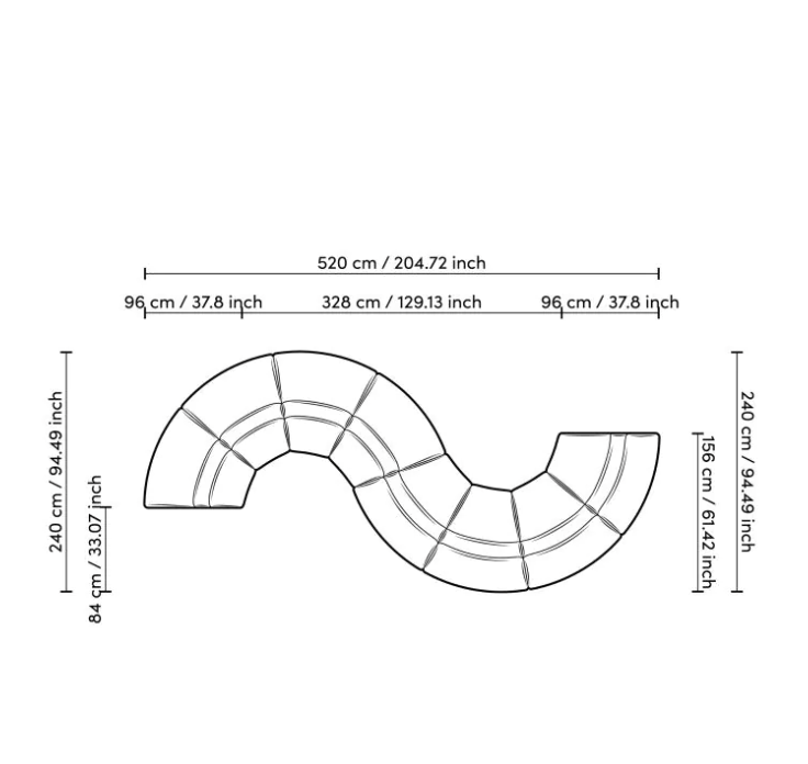 LINDAU SOFA OUTSIDE CORNER in Off White image 8