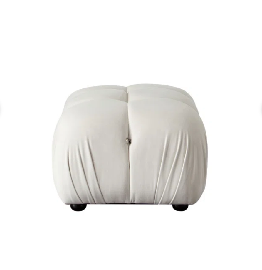 BELLINI OTTOMAN in Cream image 2