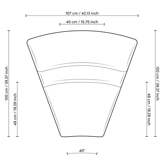 LINDAU SOFA INSIDE CORNER in Off-White image 6