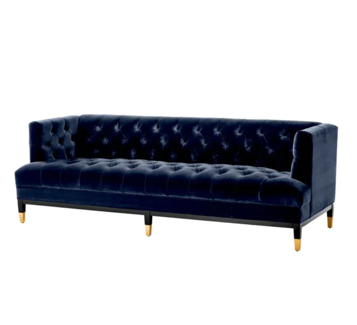 CASTELLE SOFA in Savona Midnight Blue image 0