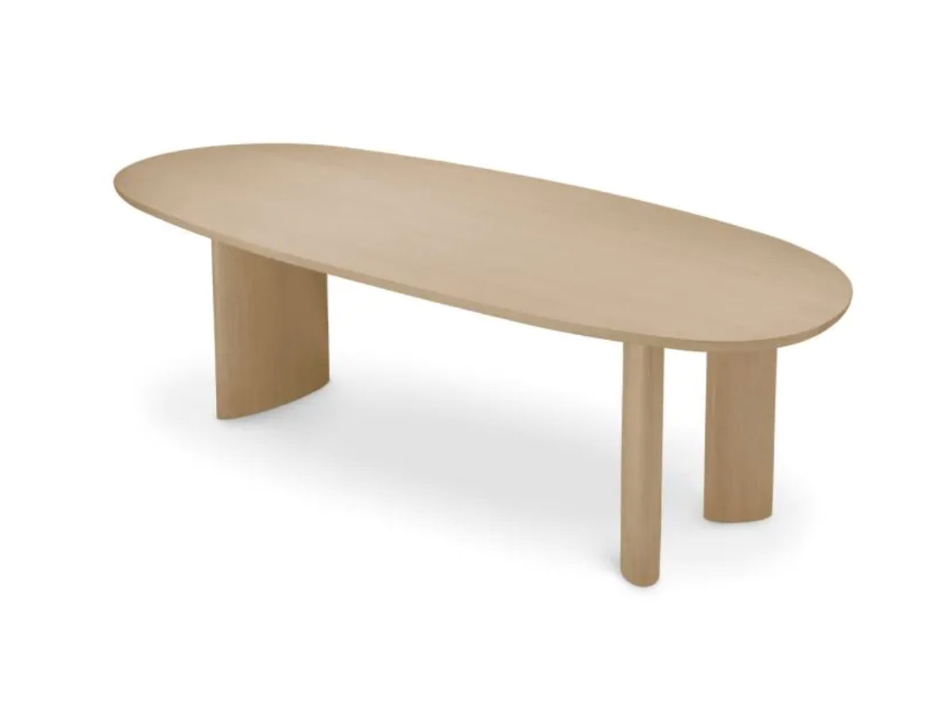 LINDNER DINING TABLE in Natural Oak Veneer by Eichholtz image 1