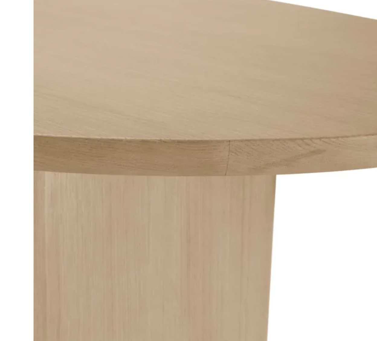 LINDNER DINING TABLE in Natural Oak Veneer by Eichholtz image 5