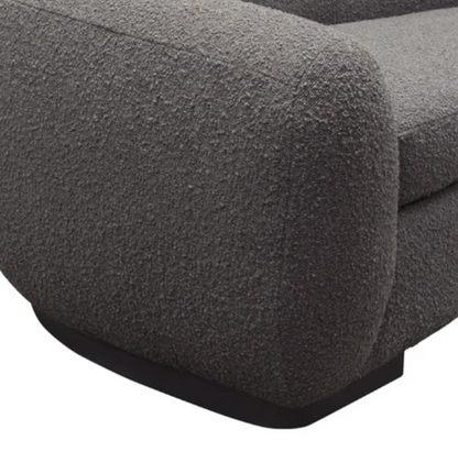 PASCAL SOFA in Charcoal Bouclé image 6