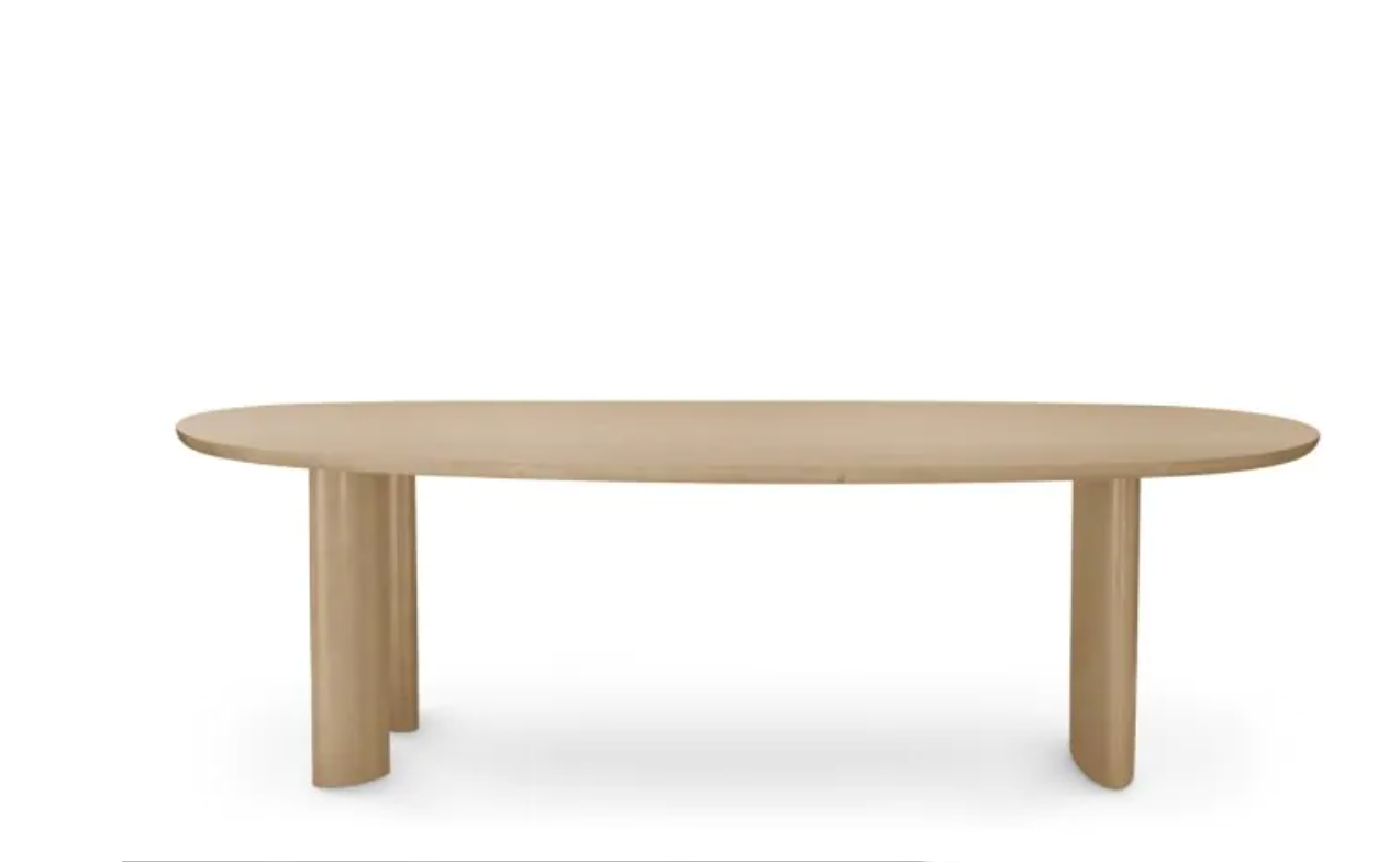 LINDNER DINING TABLE in Natural Oak Veneer by Eichholtz image 6