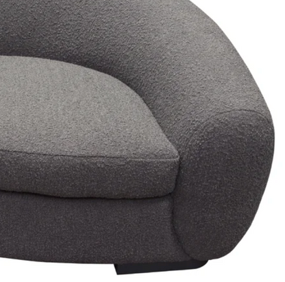 PASCAL SOFA in Charcoal Bouclé image 8