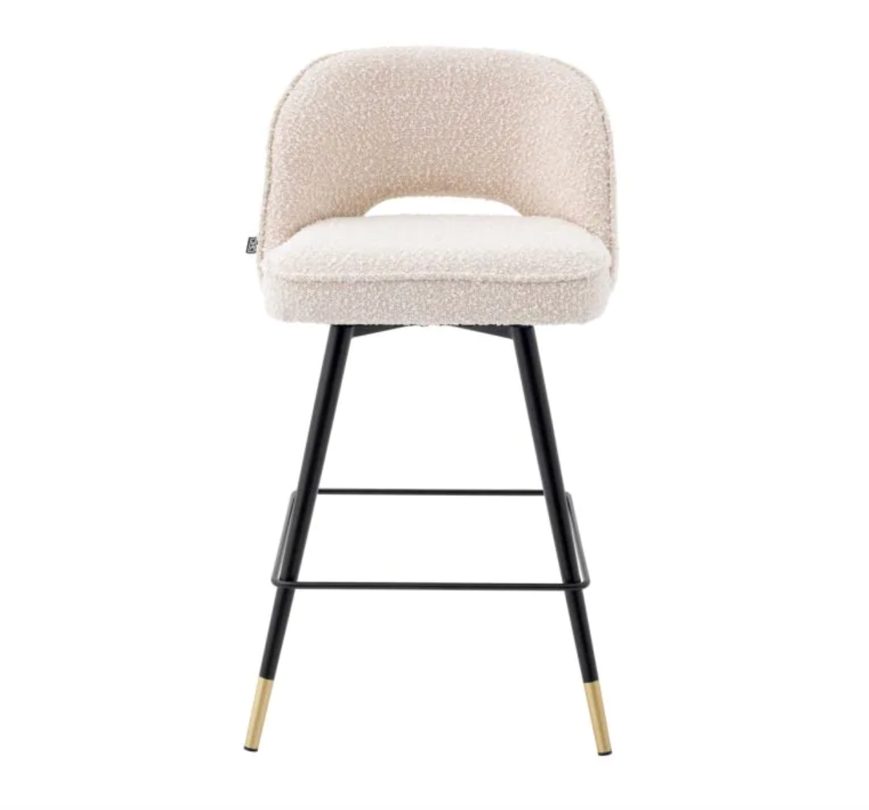 CLIFF COUNTER STOOL Bouclé cream image 1