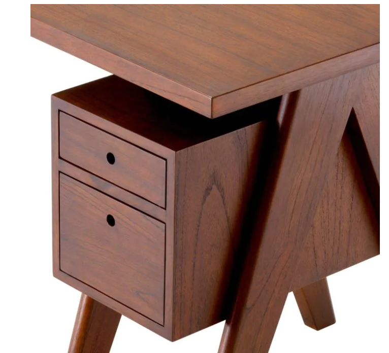 JULLIEN DESK in Classic Brown image 4