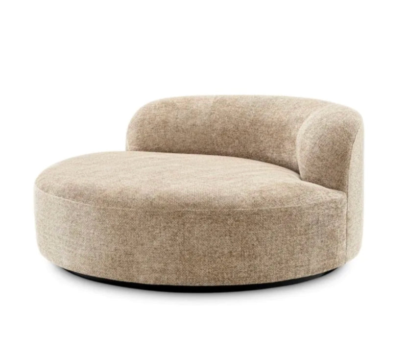 BJÖRN ROUND SOFA in Sand image 0