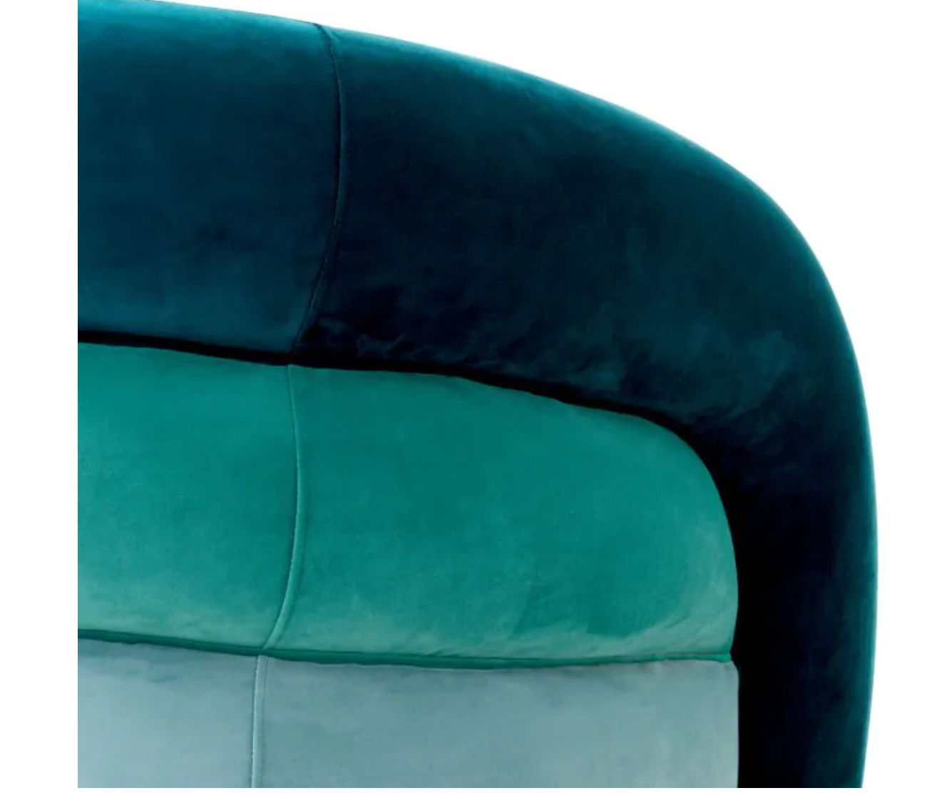 NOVELLE ACCENT CHAIR in Savona Sea Green Velvet image 3