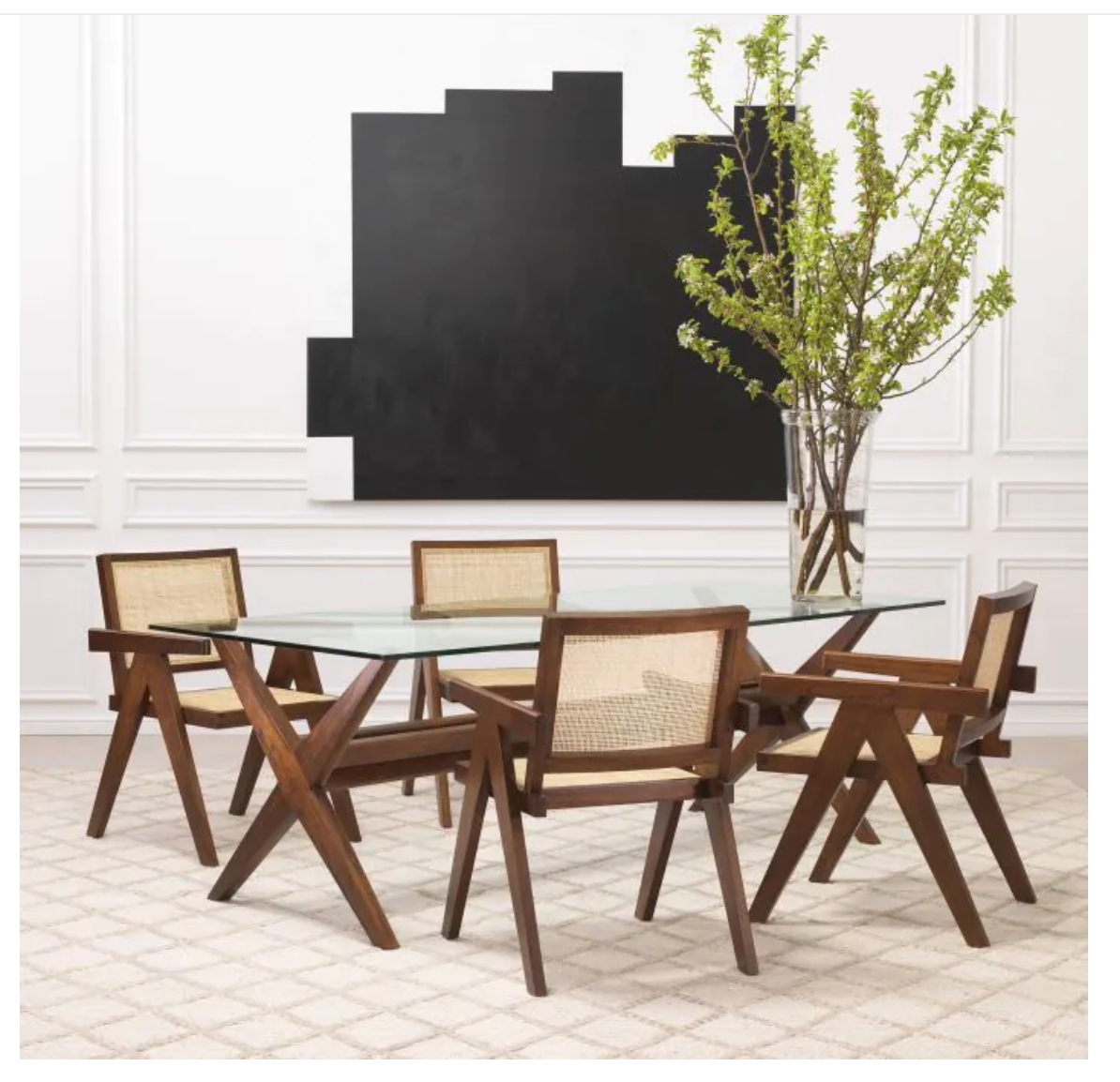 ARISTIDE DINING CHAIR in Classic Brown image 4