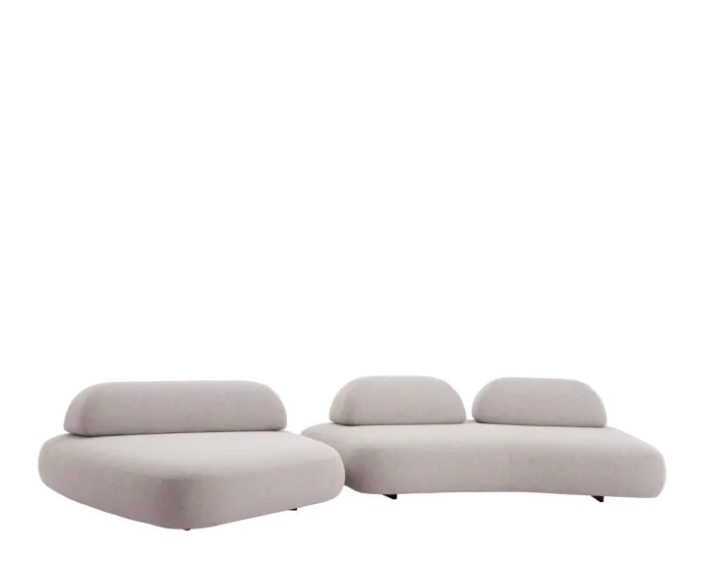 RESIDENZA SOFA in Mauritius Light Grey image 3