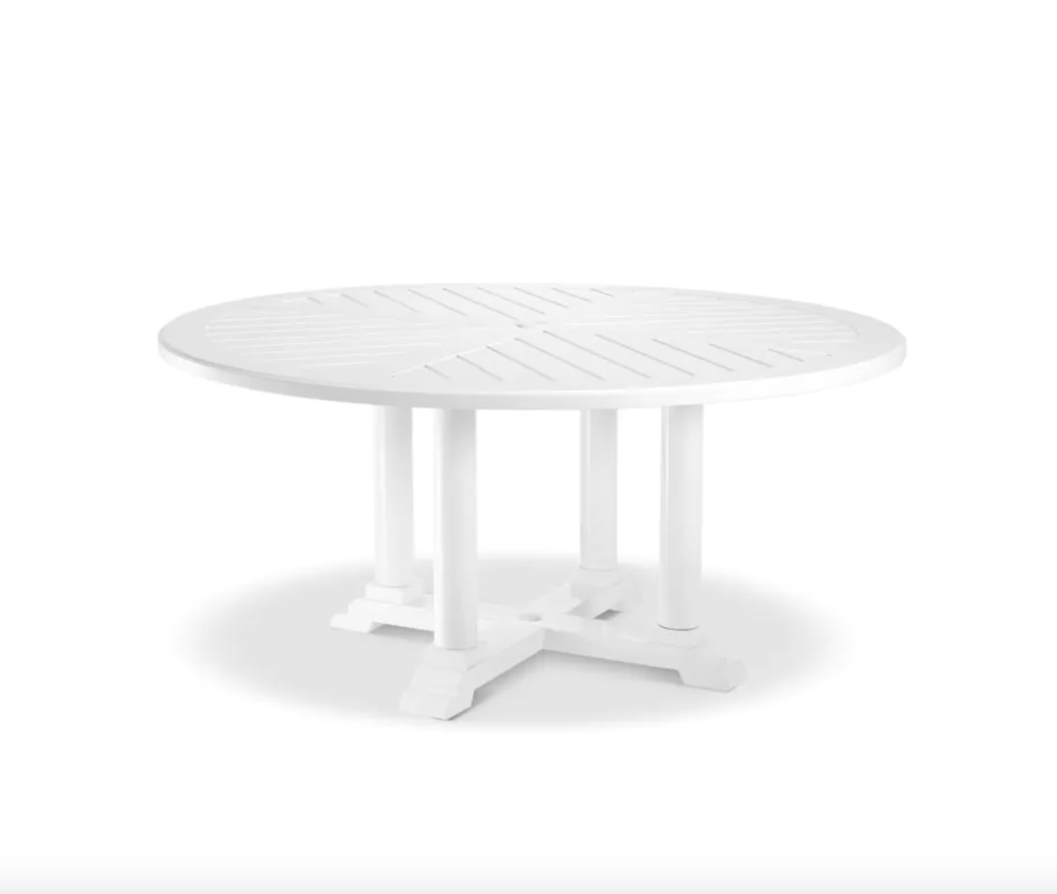 BELL RIVE DINING TABLE - L in White image 2