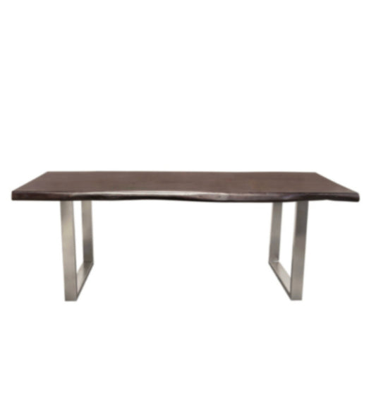 LIVE EDGE ACACIA DINING TABLE image 0