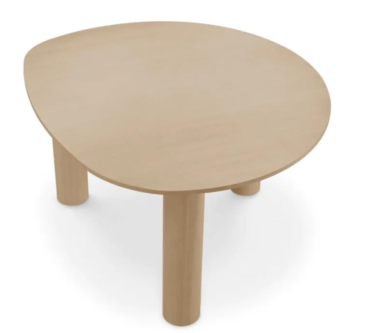 LOMBARDO DINING TABLE in Natural Oak Veneer by Eichholtz image 2