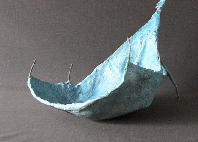 WAVE in Weathered Blue Patina image 1