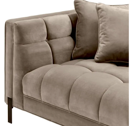 SIENNA SOFA in Savona Grey Velvet image 5
