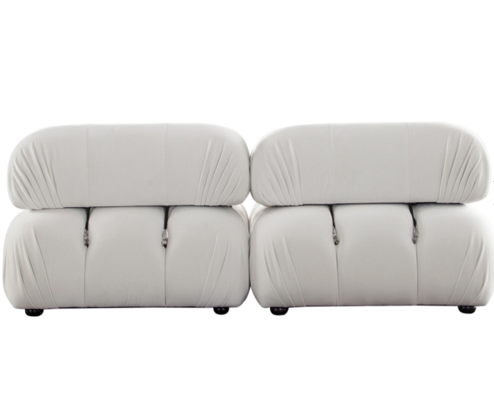 BELLINI SOFA  in Light Cream - 3 Piece (Reproduction) image 9