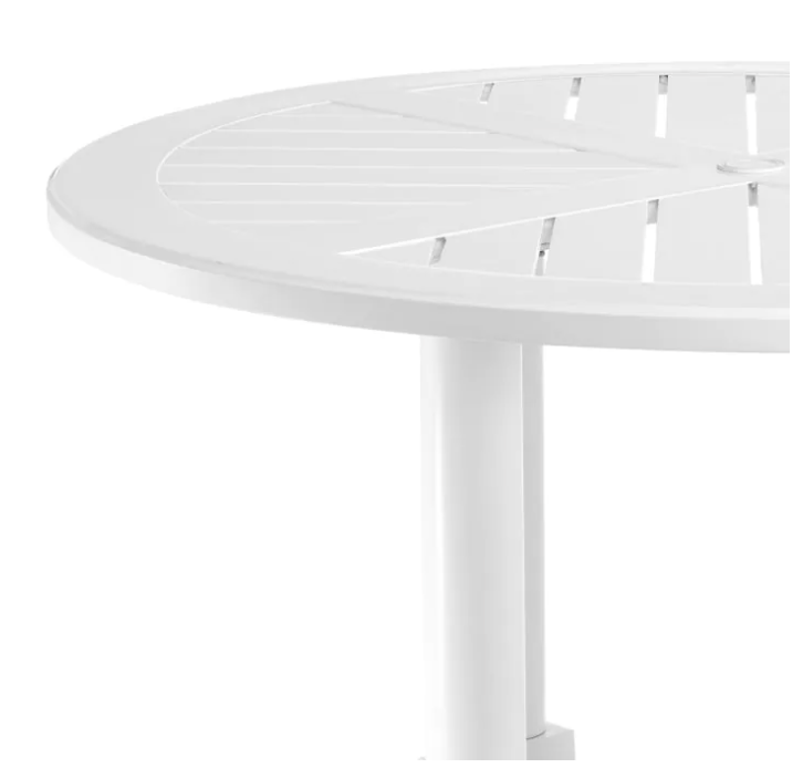 BELL RIVE OUTDOOR DINING TABLE in White image 2