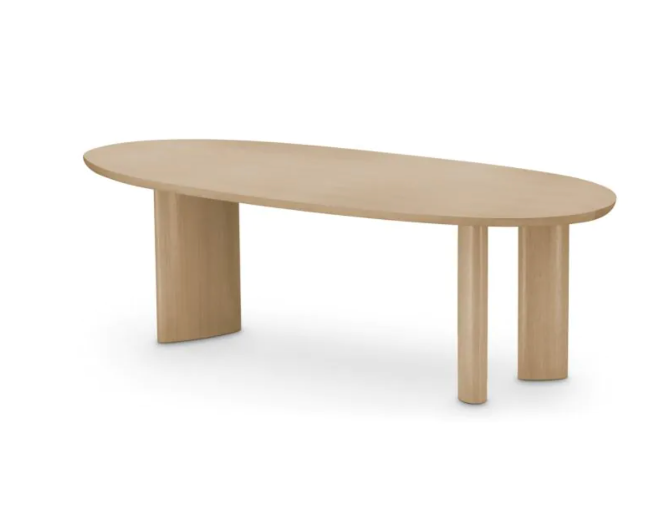 LINDNER DINING TABLE in Natural Oak Veneer by Eichholtz image 0