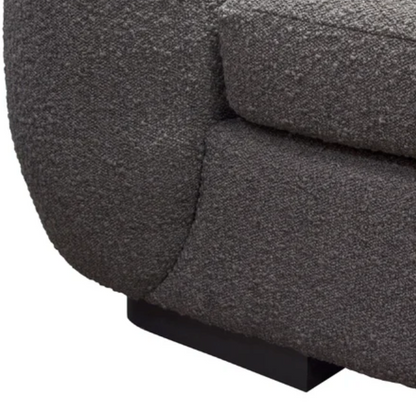 PASCAL SOFA in Charcoal Bouclé image 9