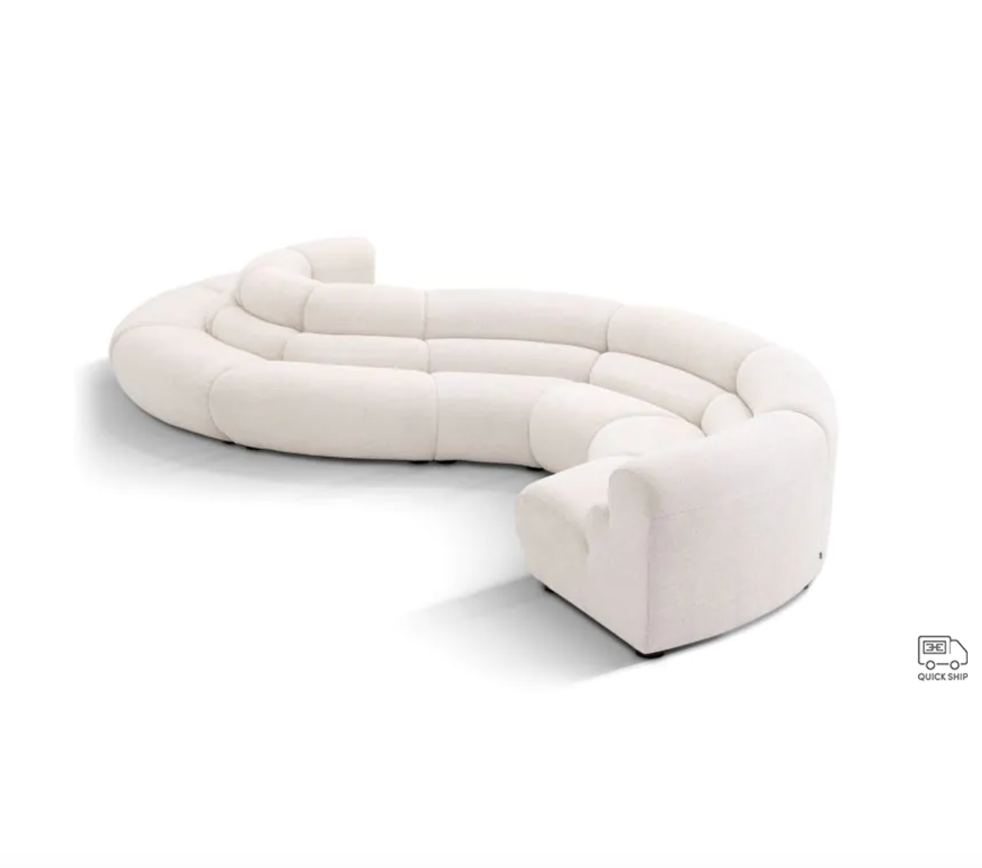 LINDAU SOFA OUTSIDE CORNER in Off White image 7