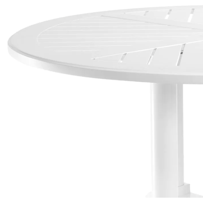 BELL RIVE DINING TABLE - L in White image 3