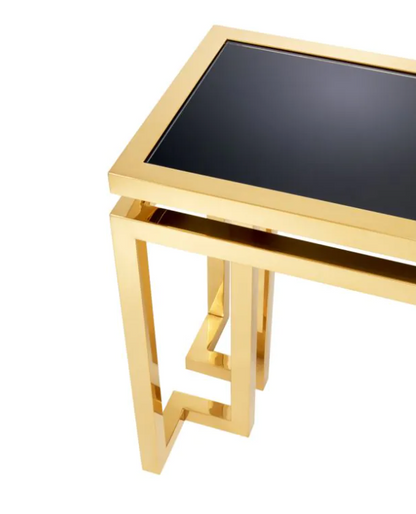PALMER CONSOLE TABLE in Gold image 1
