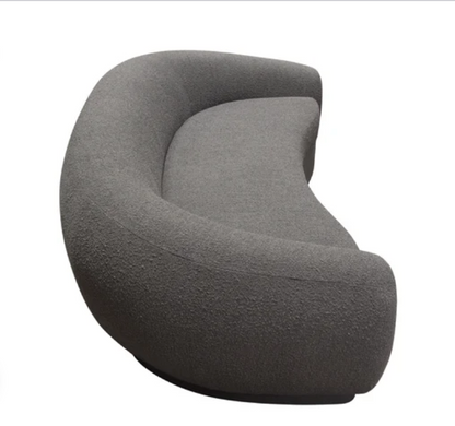 PASCAL SOFA in Charcoal Bouclé image 4