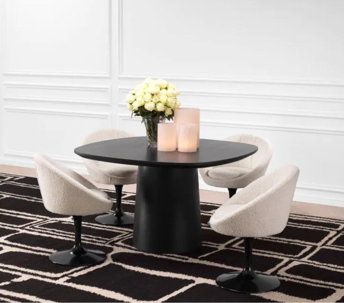 MOTTO DINING TABLE in Black Veneer image 0