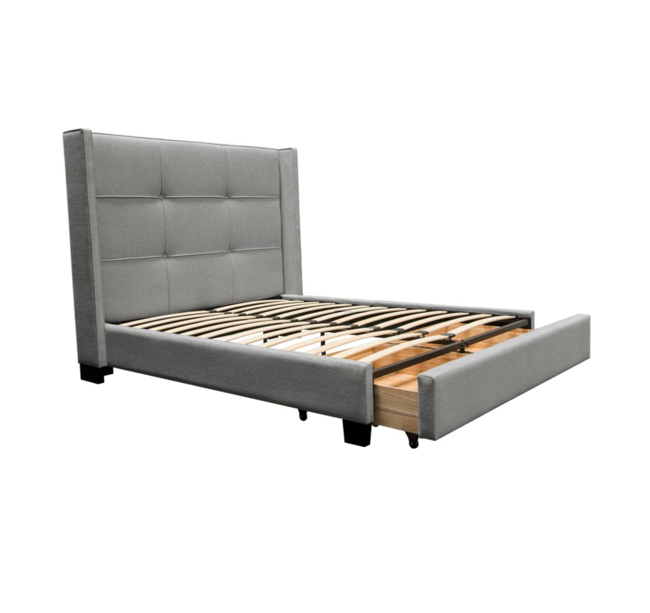 LUGANO BED IN GREY image 5