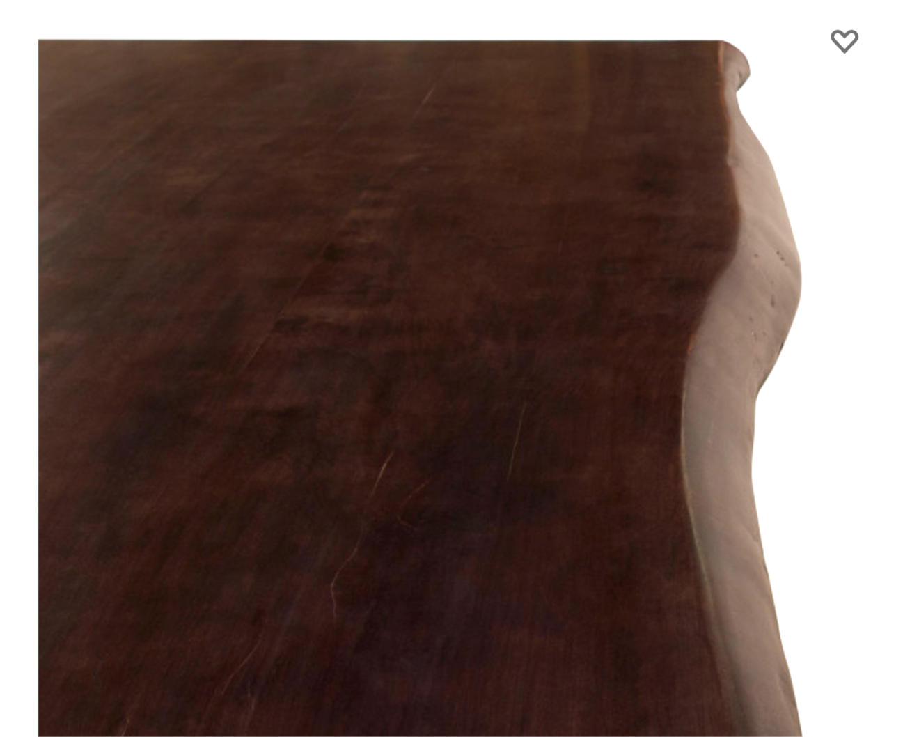 LIVE EDGE ACACIA DINING TABLE image 4