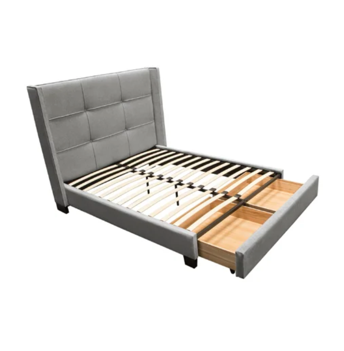 LUGANO BED IN GREY image 2